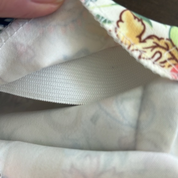 Philosophy Skirt Cream Paisley Floral Stretch Skirt - Picture 4 of 9